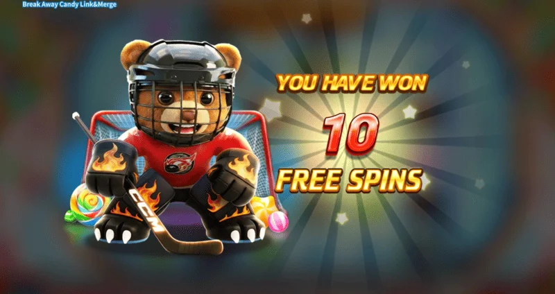 Break Away Candy – násobiteľ x10 na finálnom spine bonusu